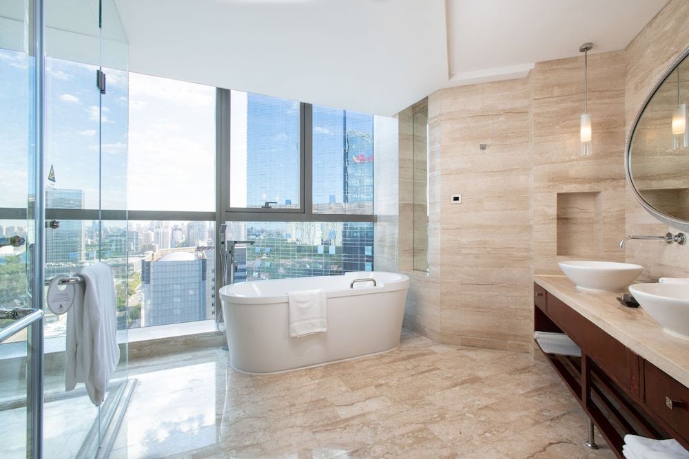 Beijing Marriott Hotel Northeast Room, 2 Double Beds, City View 6