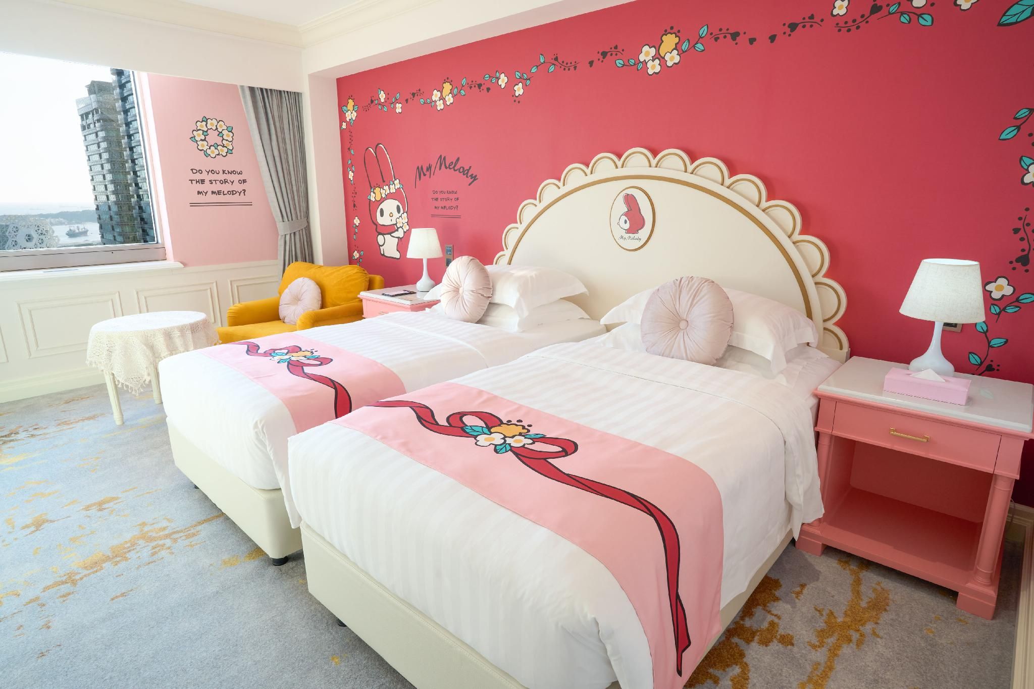 Superior Harbor View My Melody Themed Room