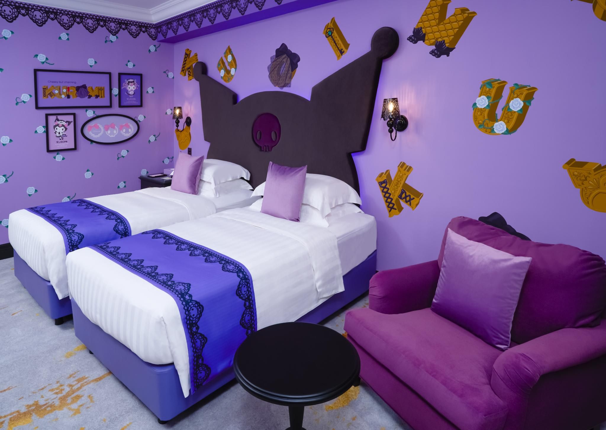 Superior Harbor View Kuromi Themed Room