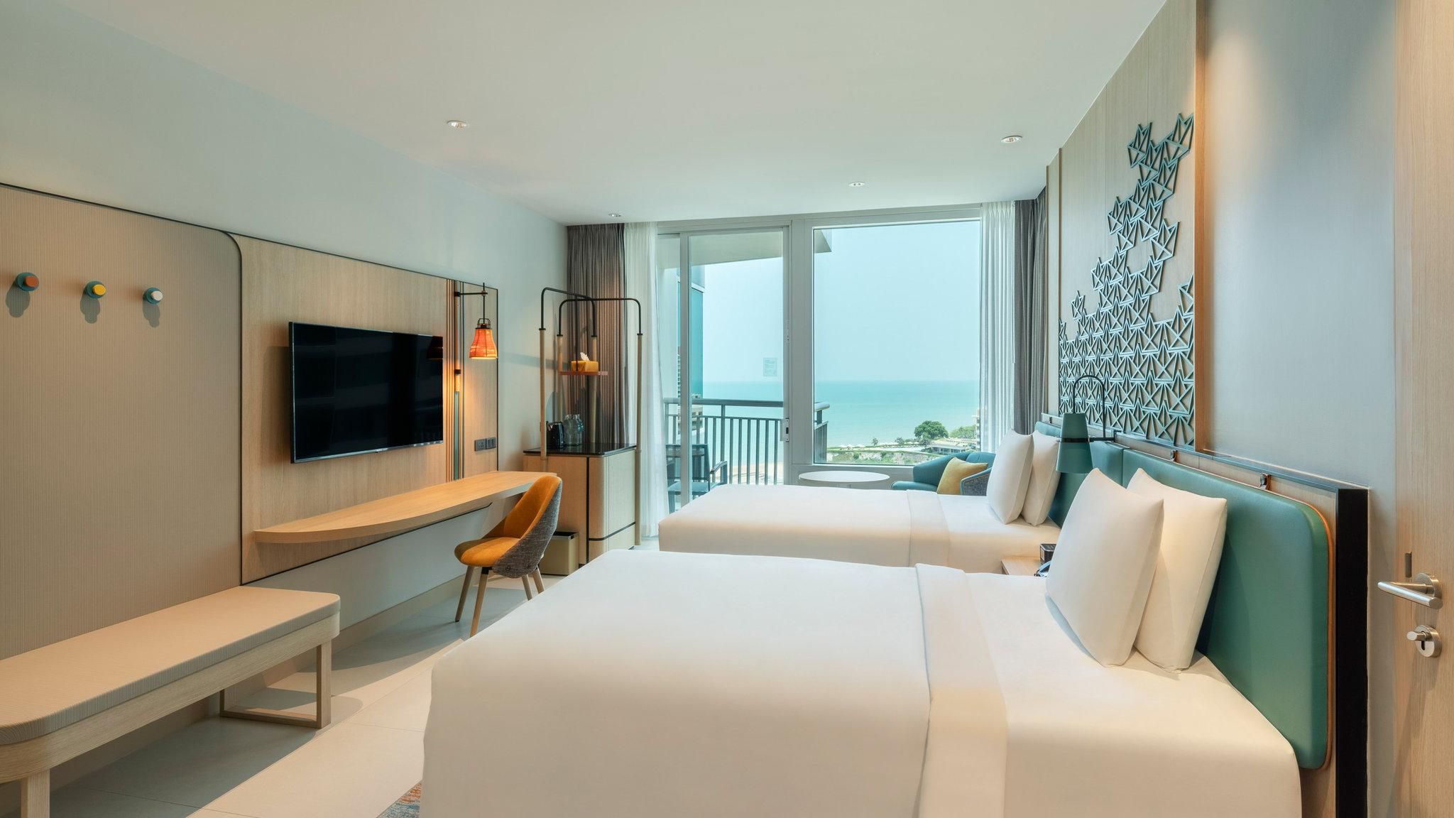 2 Single Standard Sea View Bay Tower
