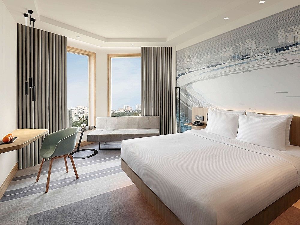 Novotel Mumbai Juhu Beach Hotel Superior Room, 2 Twin Beds, City View