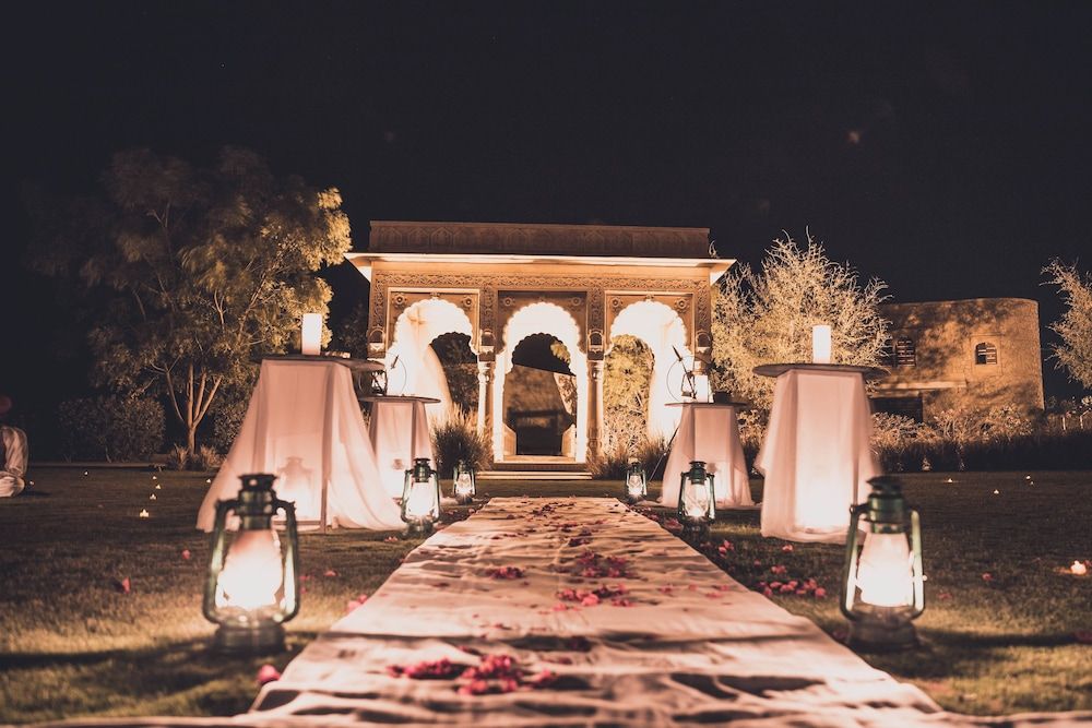 Indoor wedding