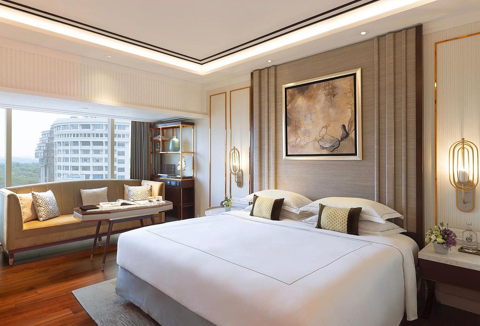 Taj MG Road Deluxe Room City View King Bed