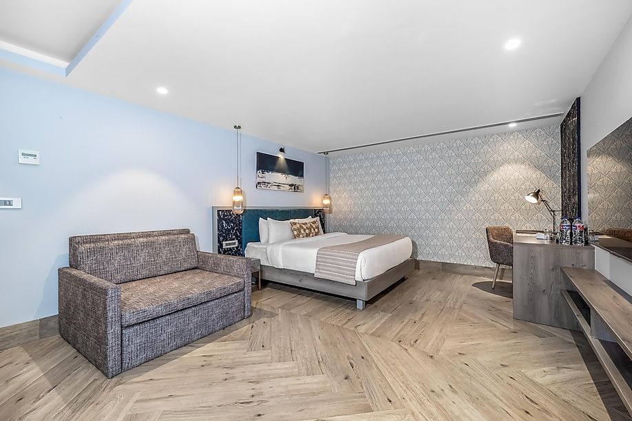 Ocean Palms Goa Junior Suite with Bathtub