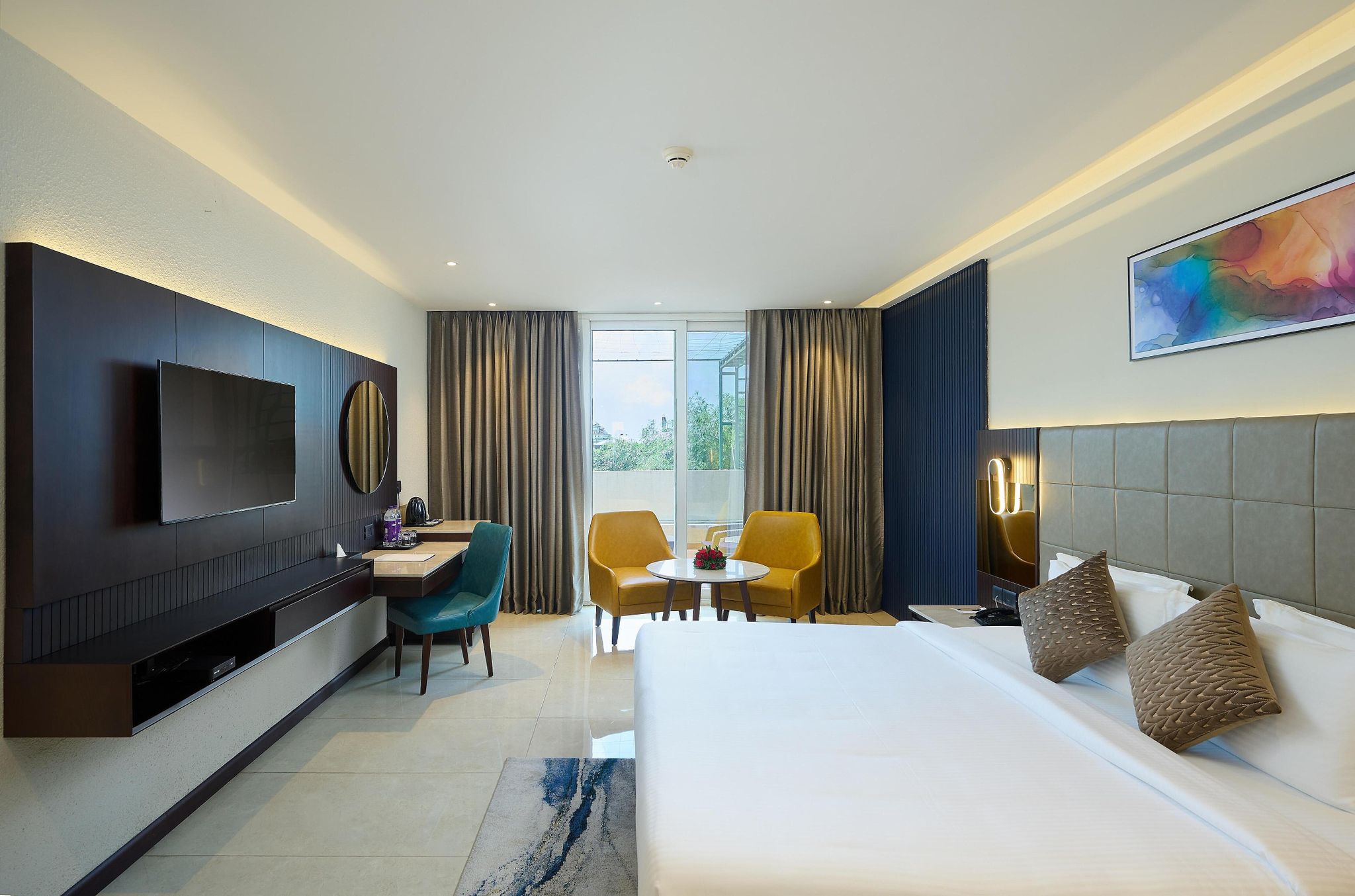 Executive club room with complimentary airport transfers