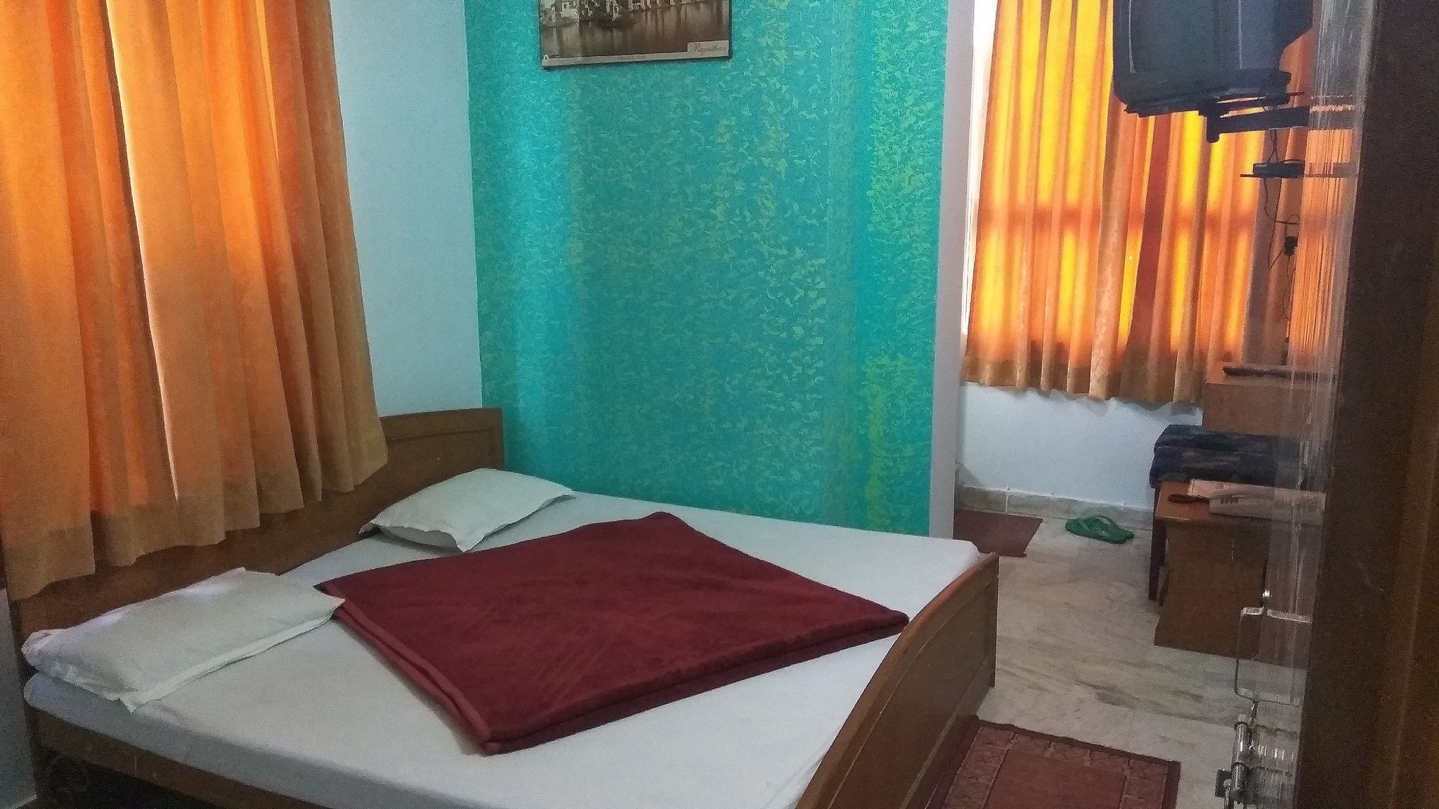Hotel Ganga Kripa Non AC Double Bed Room 2