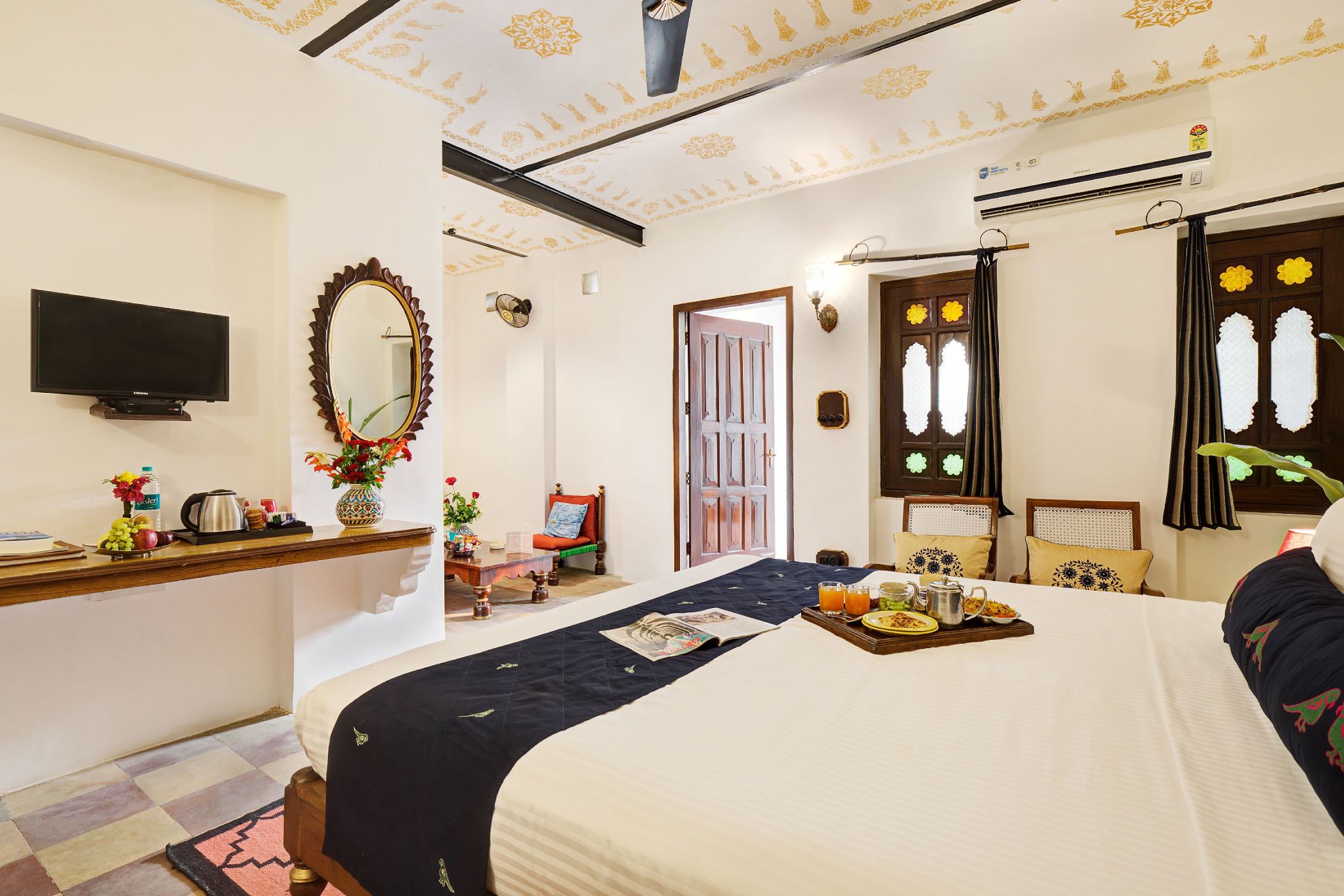 Bundelkhand Riverside Poolside Deluxe Room