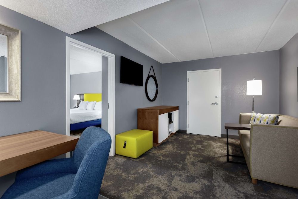 Room, 1 King Bed with Sofa bed, Accessible (ADA with Sofa and Roll In Shower)
