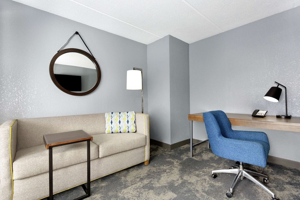 Suite, 1 King Bed with Sofa bed (With Shower)