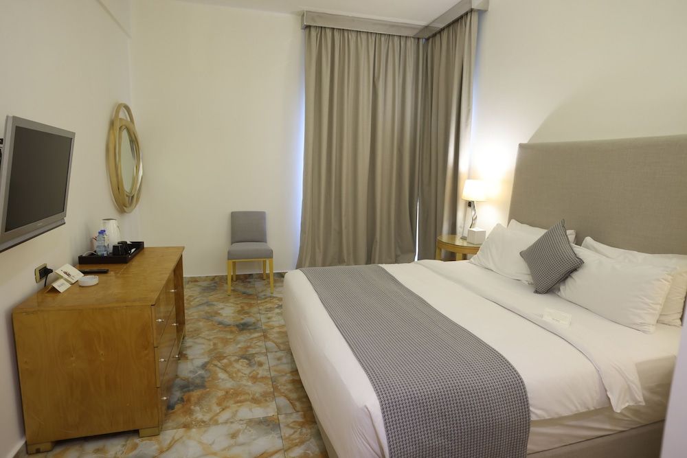 Riviera Hotel Beirut Deluxe Room Partial Sea View