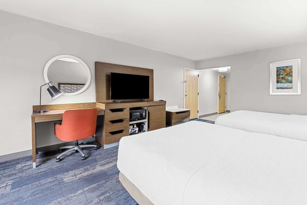 Room, 2 Queen Beds, Non Smoking, Refrigerator & Microwave