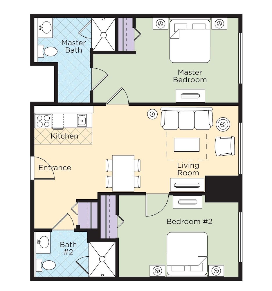 Club Wyndham Canterbury Standard Room, 2 Bedrooms 12