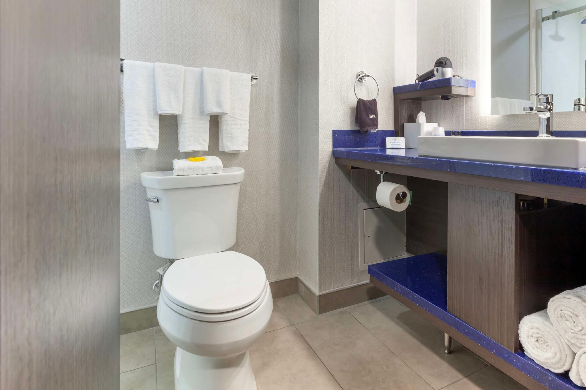 GLō Best Western Mississauga Corporate Centre 1 King Bed, Nonsmoking, Sofabed, Walk-in Shower 3