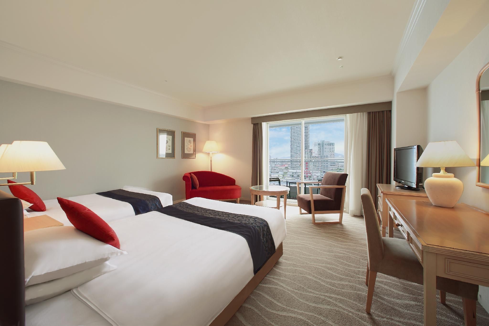 Standard West View Twin Room for 4 People