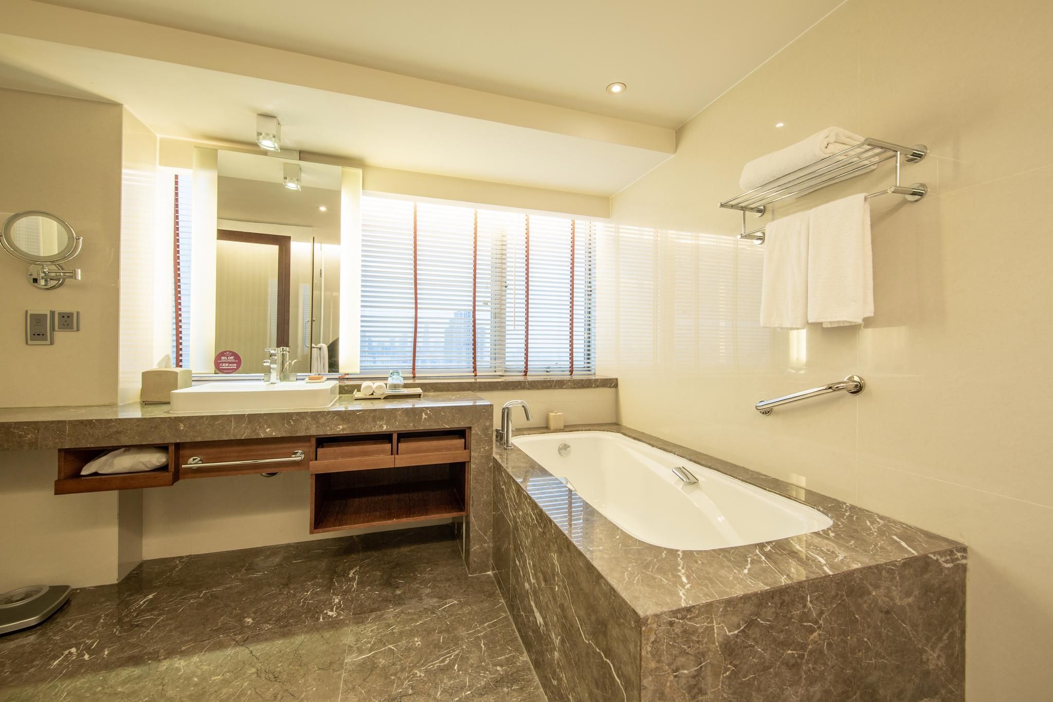 1 King 1 Bedroom Suite Living Dining Kitchen