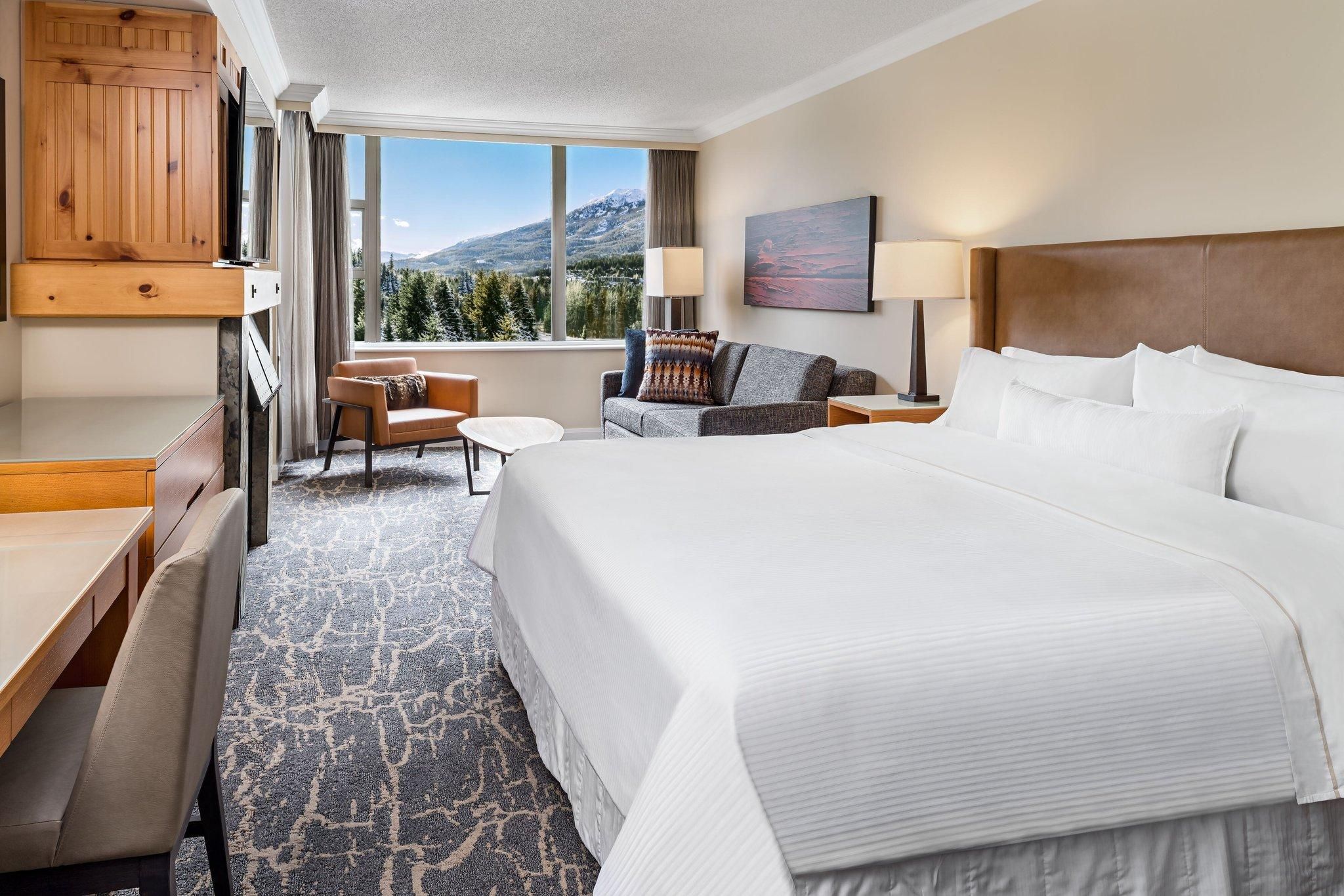 Studio Suite, 1 Queen, Sofa bed, Mountain view, Fireplace