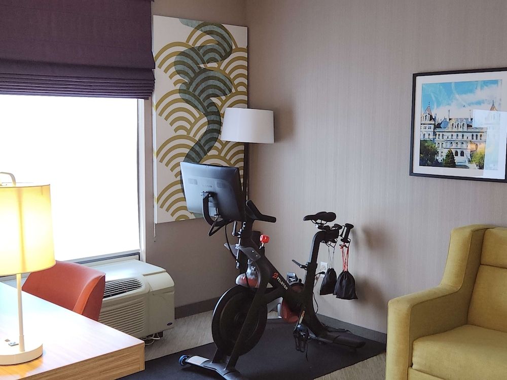 Room, 2 Queen Beds, Non Smoking, Refrigerator & Microwave (Peloton Bike)