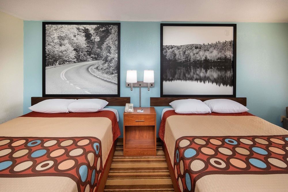 Double Room, 2 Double Beds, Non Smoking