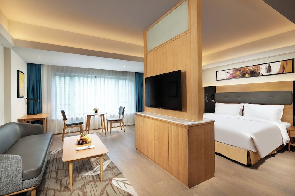 1 King Bed Suite Additional Living Area