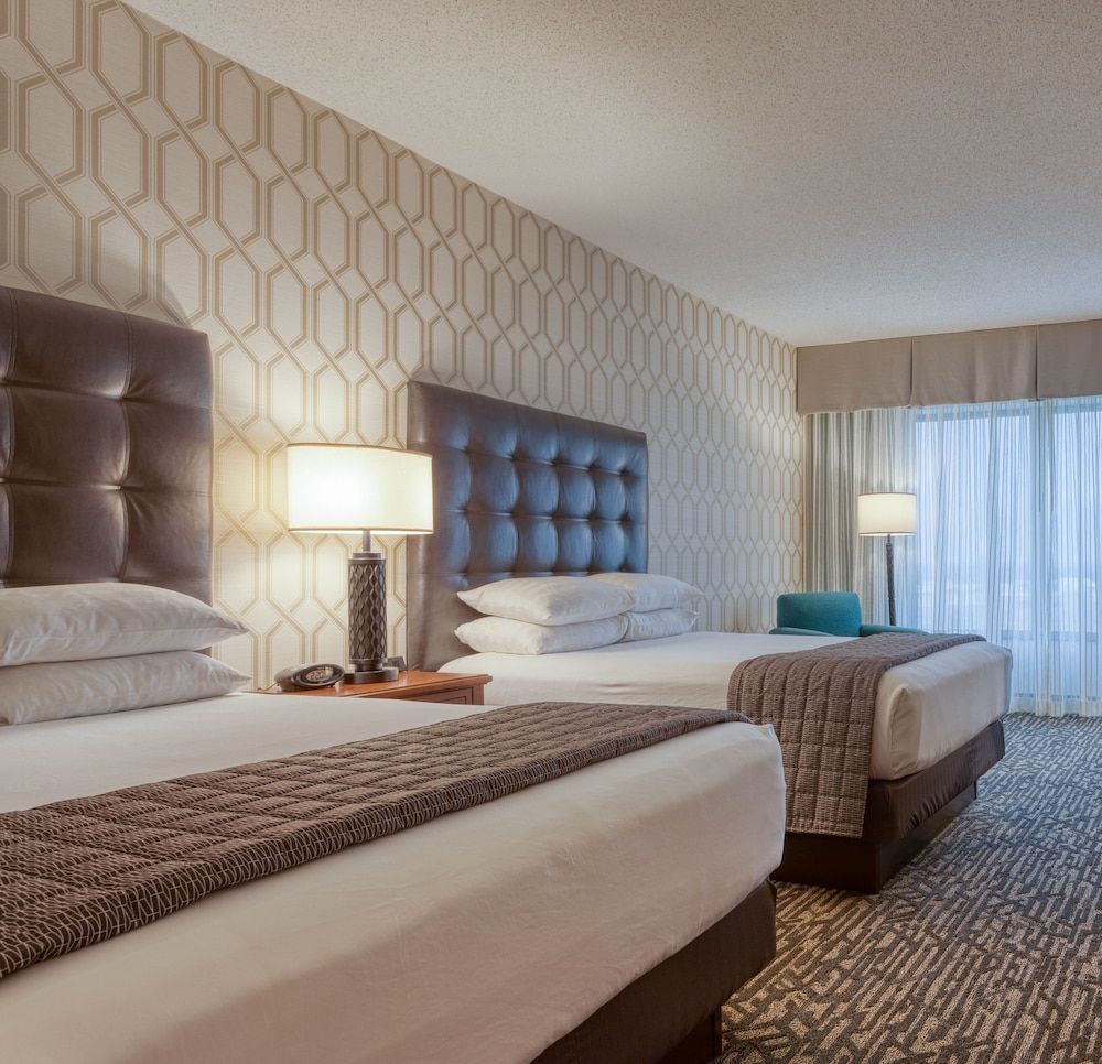 Deluxe Room, 2 Queen Beds, Refrigerator & Microwave
