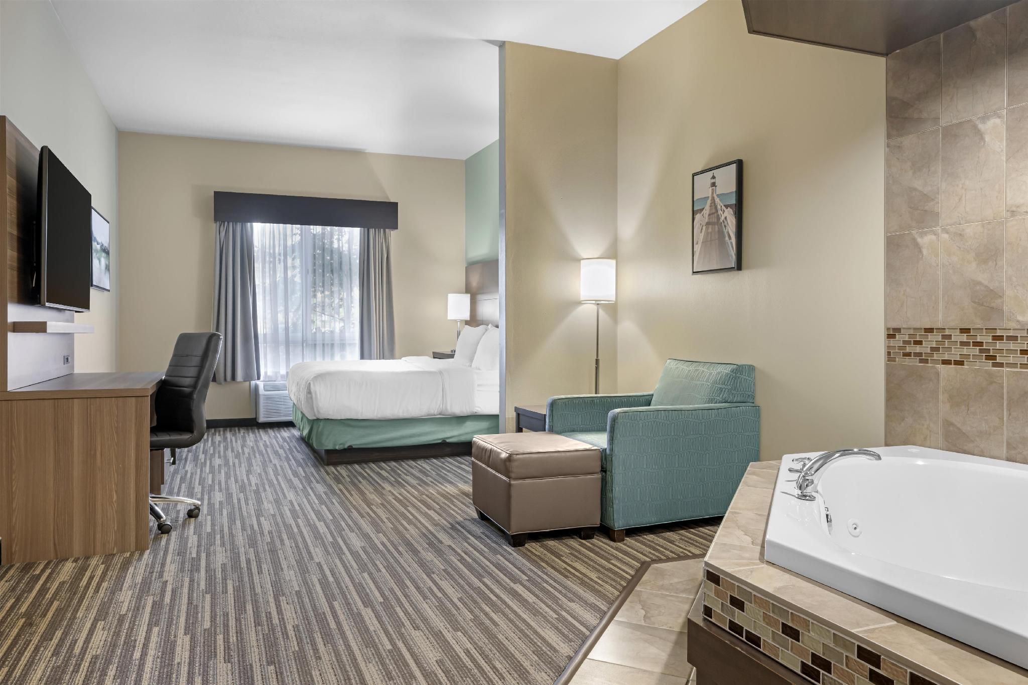 Suite - 1 King Bed, Nonsmoking, Jacuzzi