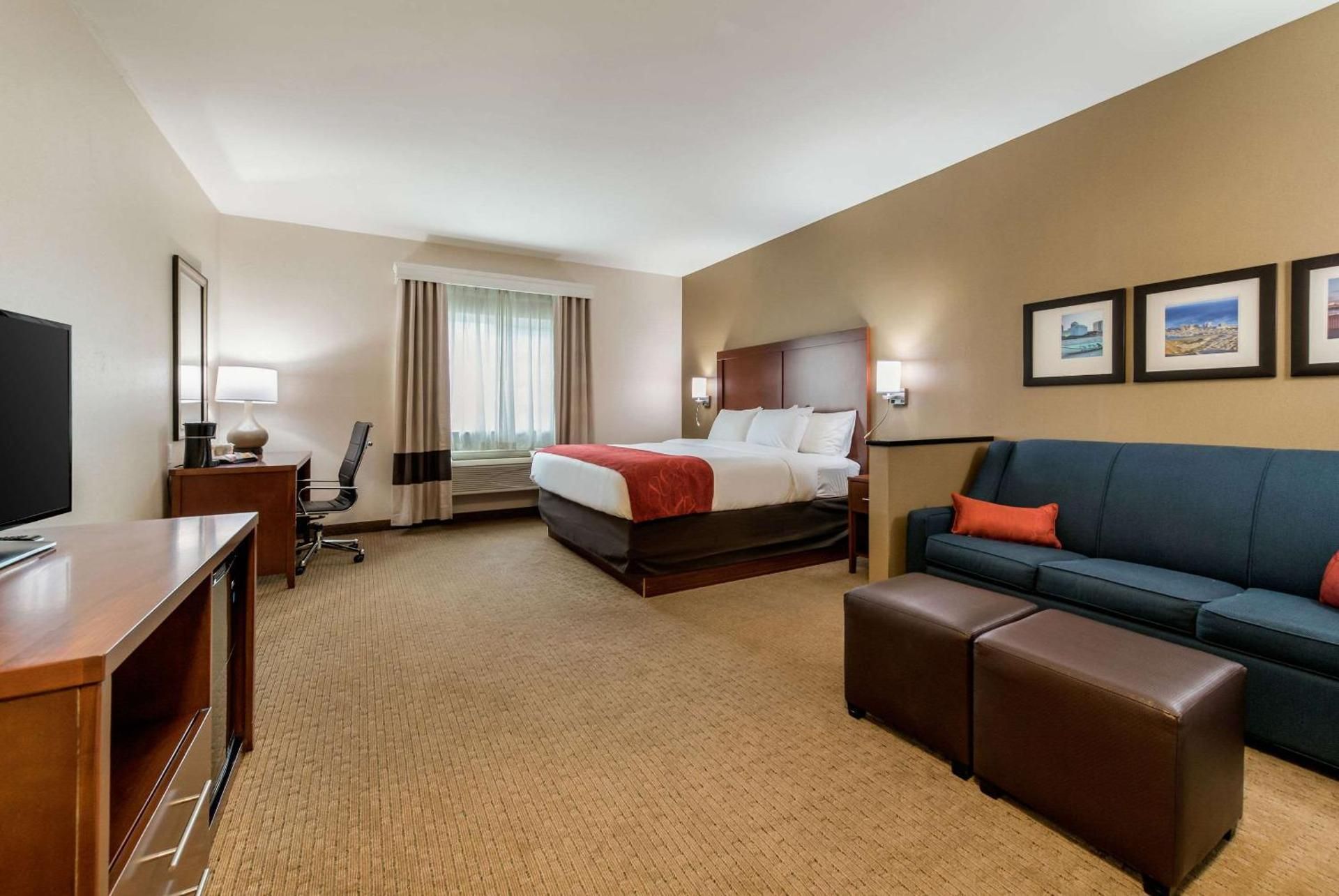 1 King Bed, Suite, Nonsmoking