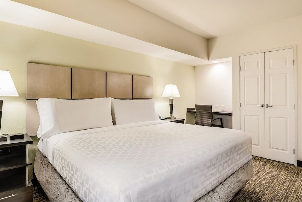 Studio Suite, 1 King Bed, Roll-in Shower (Communications)