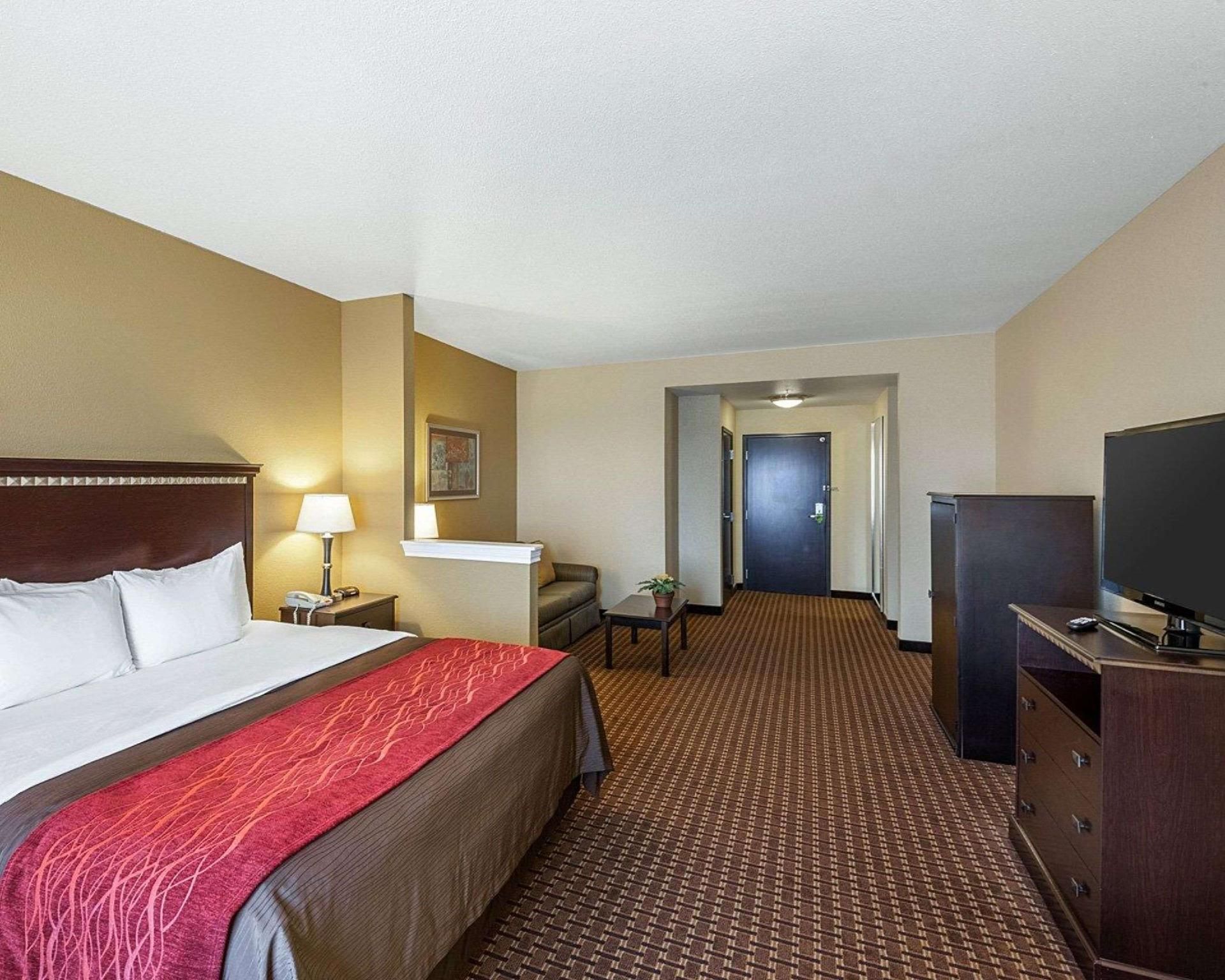 1 King Bed, Suite, Nonsmoking, Accessible