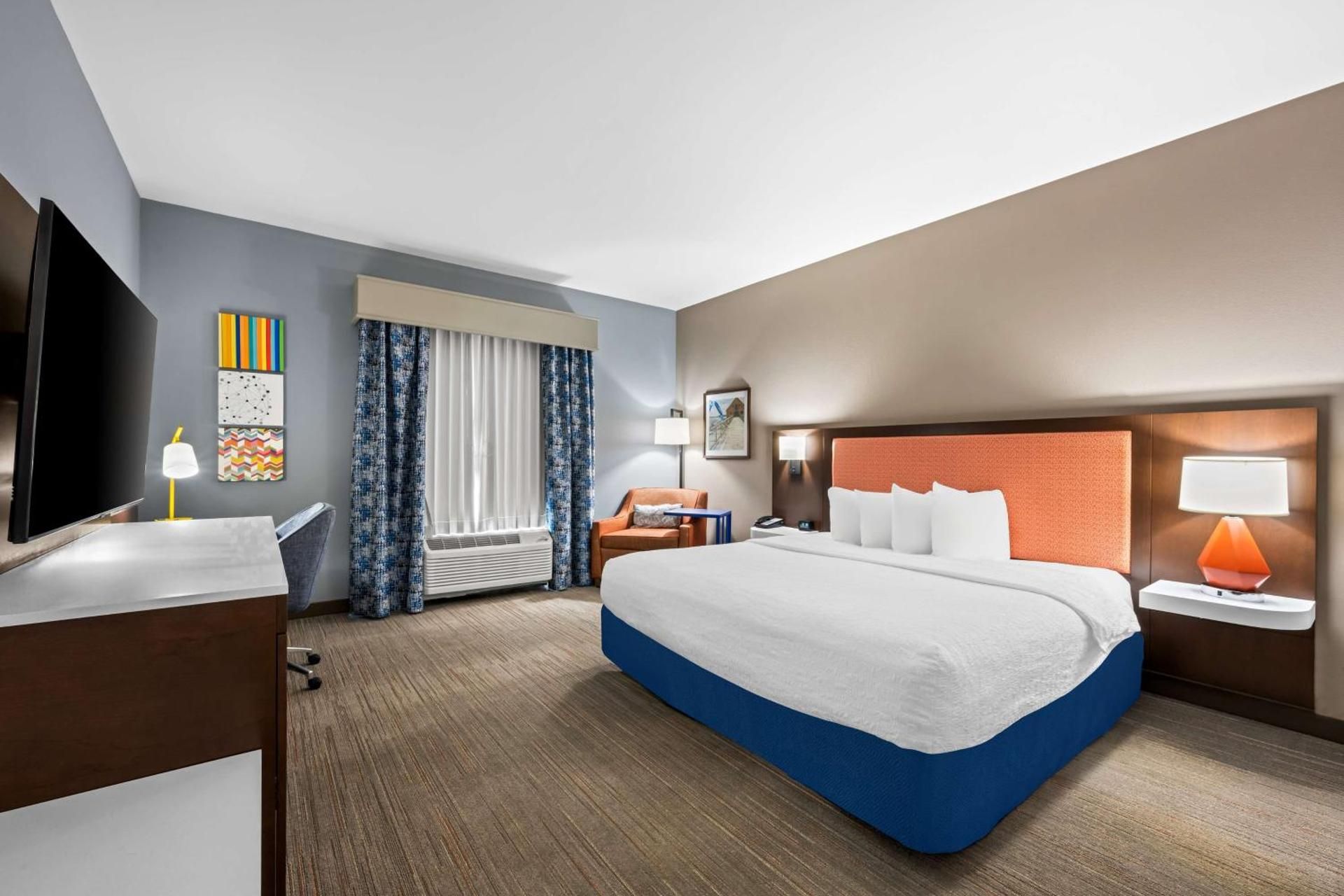 King Room with Roll-In Shower - Mobility and Hearing Access/Non-Smoking