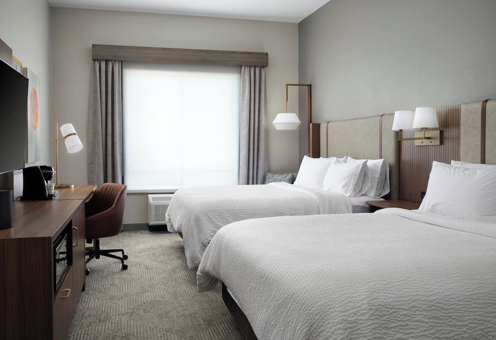 Standard Room, 2 Double Beds, Accessible (Mobility)