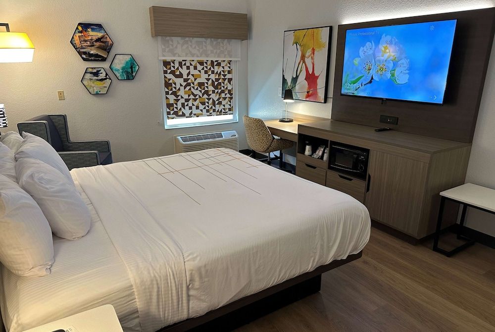 Room, 1 King Bed, Accessible, Non Smoking (Mobility, Roll-In Shower Bars)