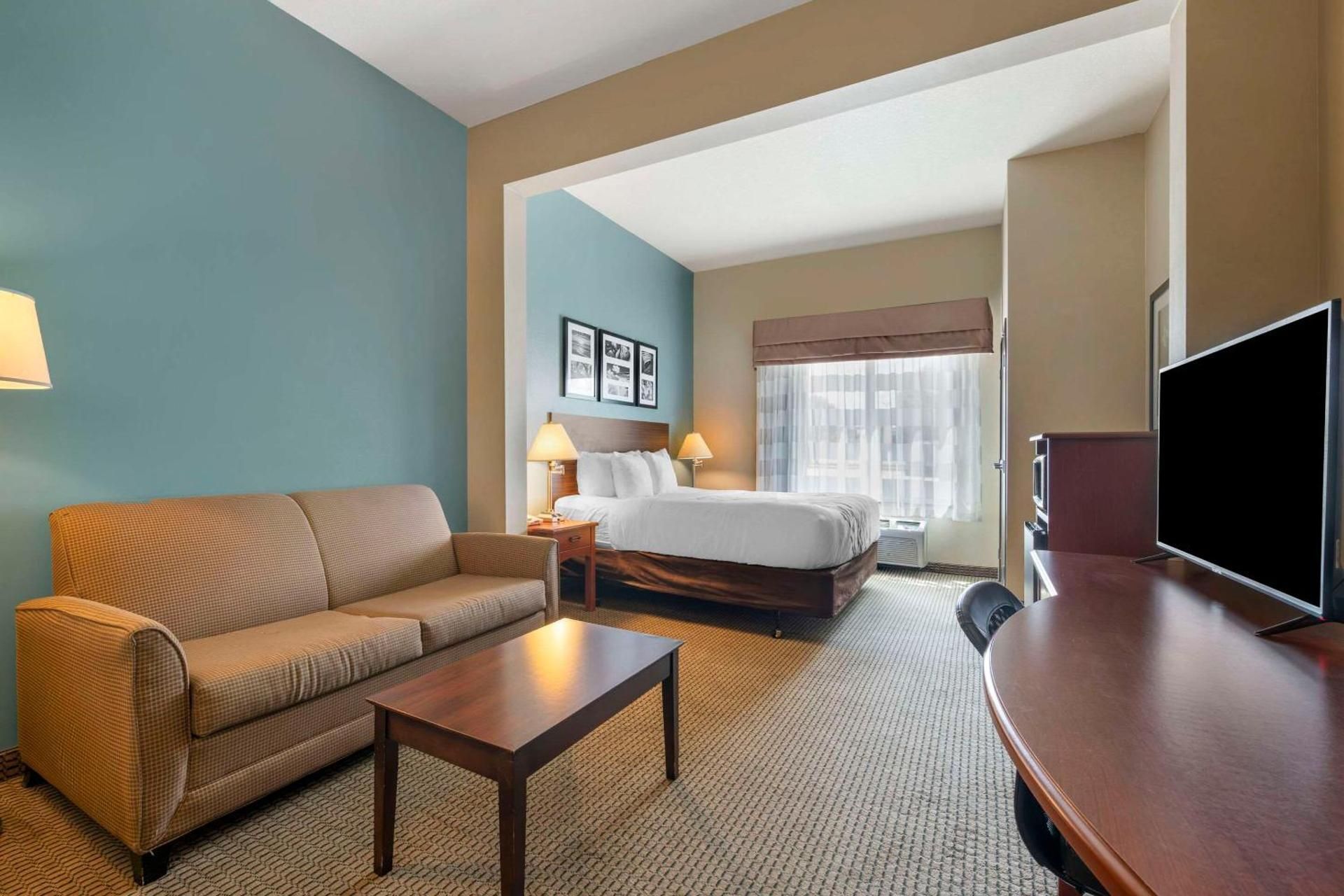 1 King Bed, Suite, Nonsmoking, Accessible
