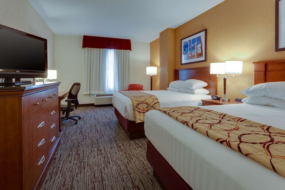 Deluxe Room, 2 Queen Beds, Refrigerator & Microwave
