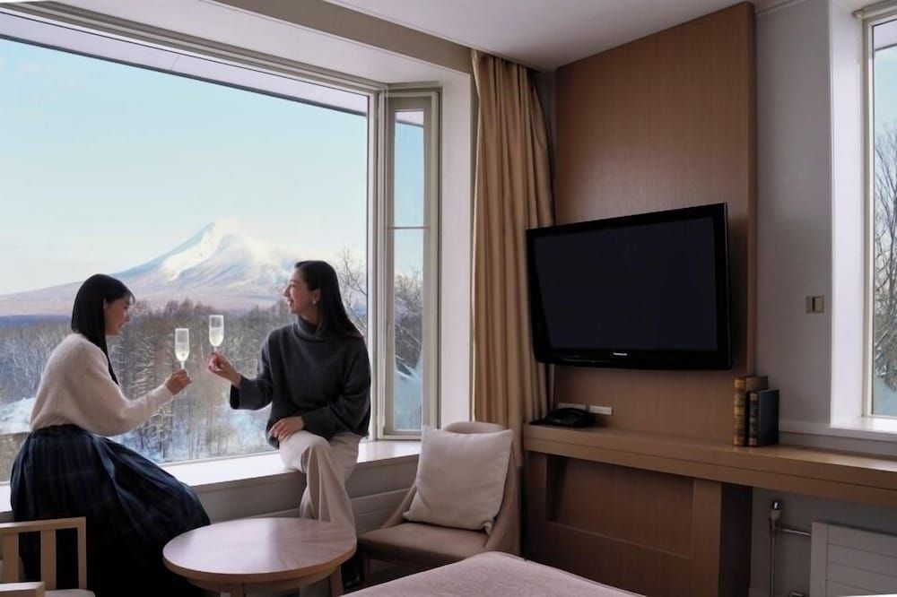 Hakodate Onuma Prince Hotel Non Smoking Komagatake Corner twin room include Wi-Fi 4