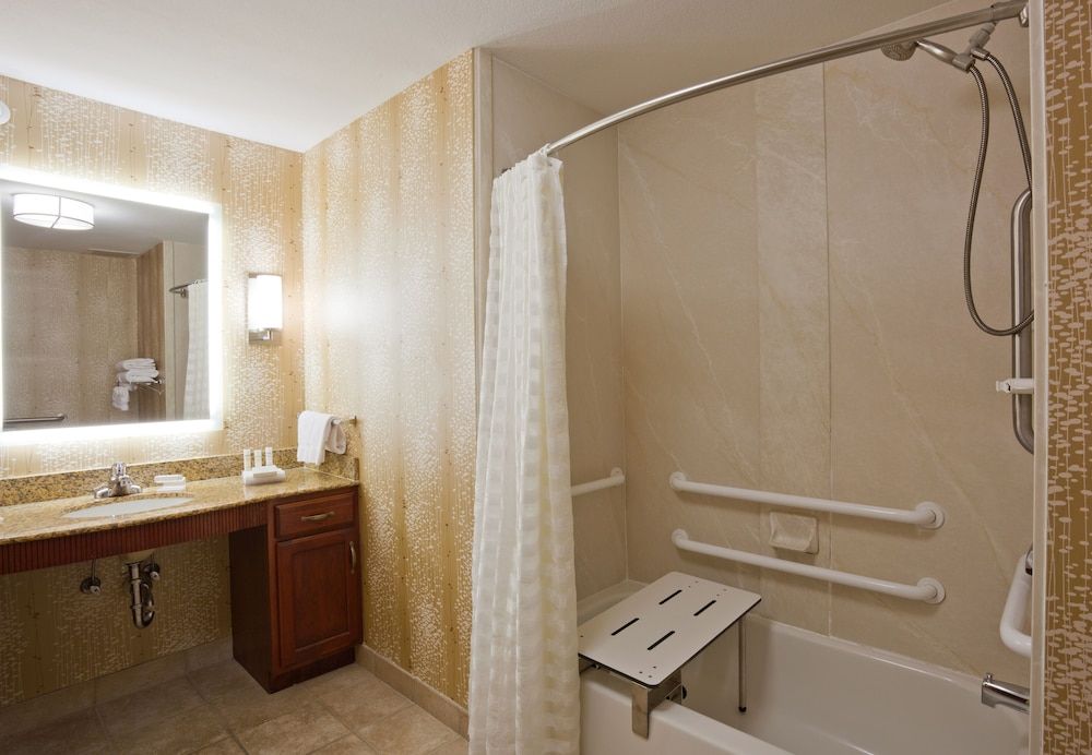 Suite, 1 King Bed, Accessible, Bathtub