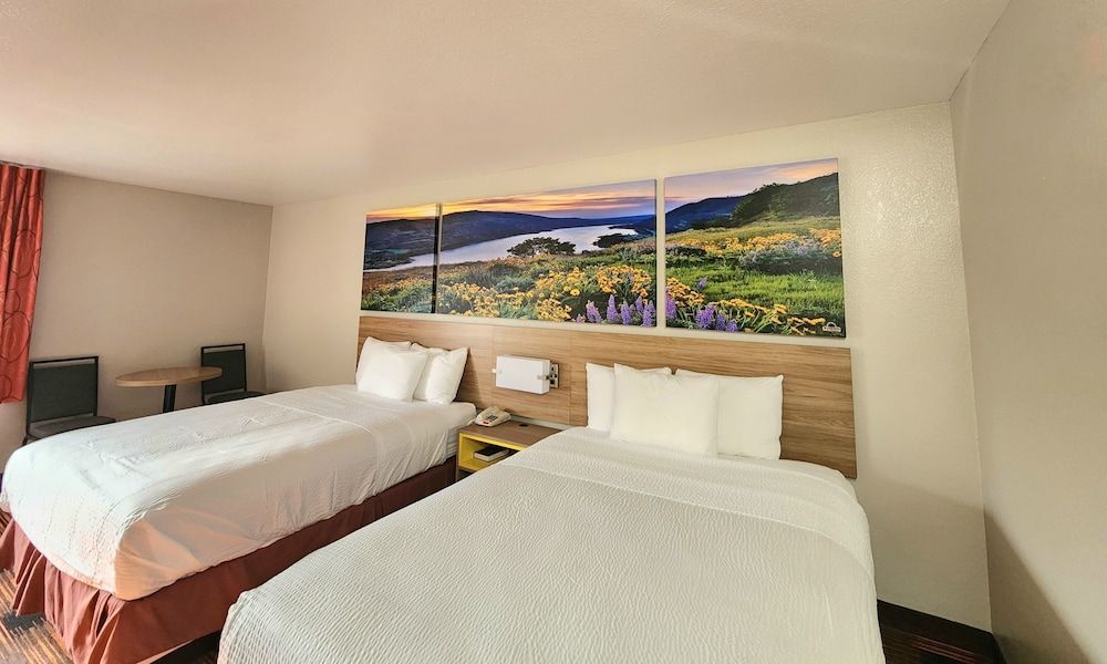 Room, 2 Queen Beds, Non Smoking, Refrigerator & Microwave