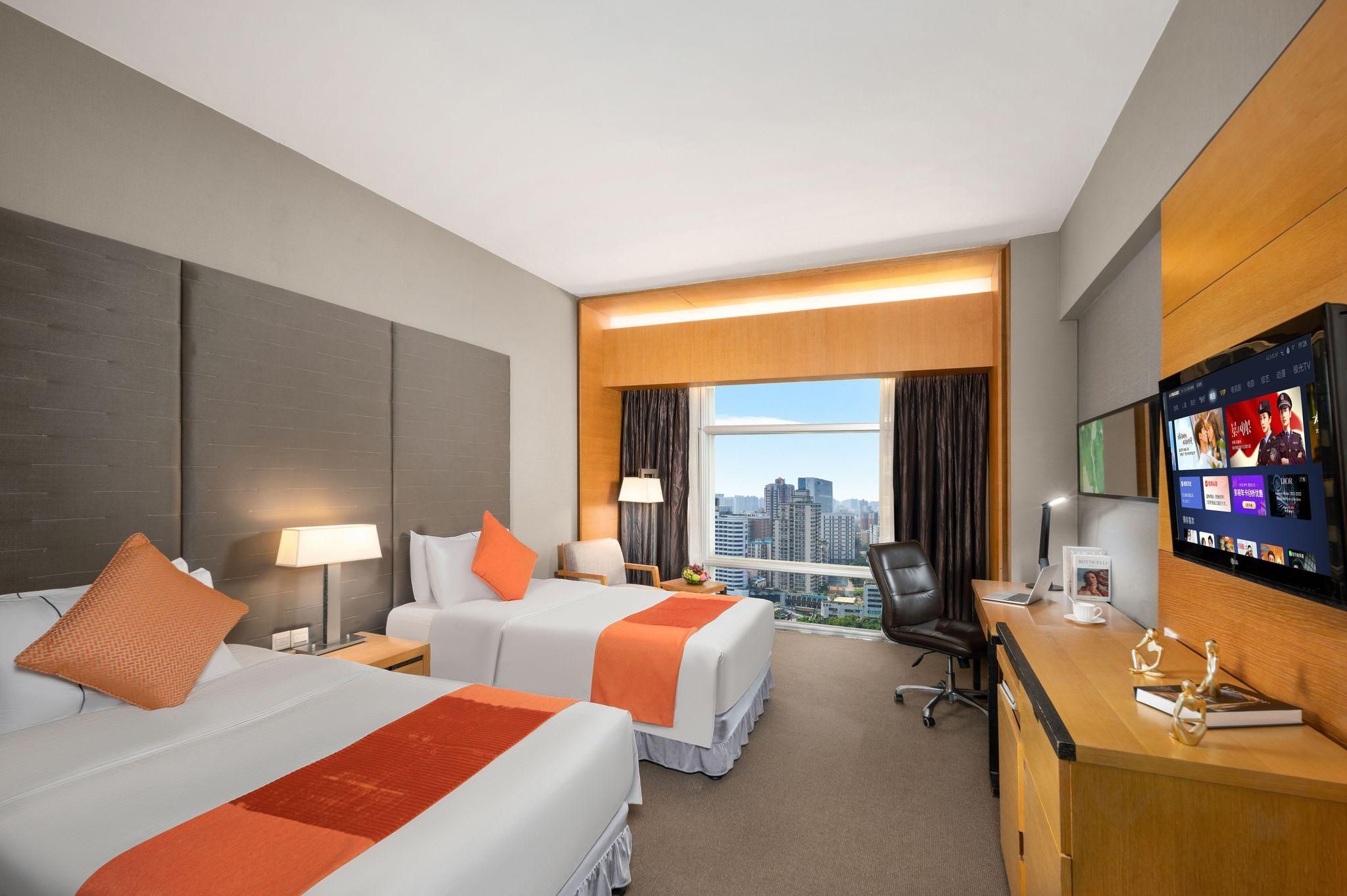 Jianguo Hotel Guangzhou Superior Twin Bed