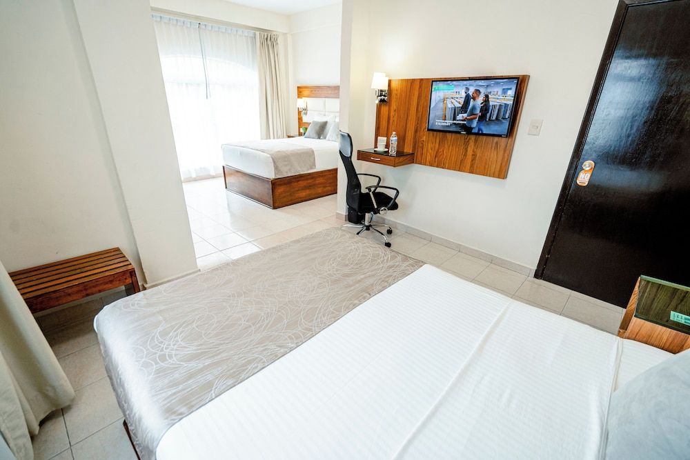 Hotel San Miguel Junior Double Room, 2 Double Beds, City View, Tower 7