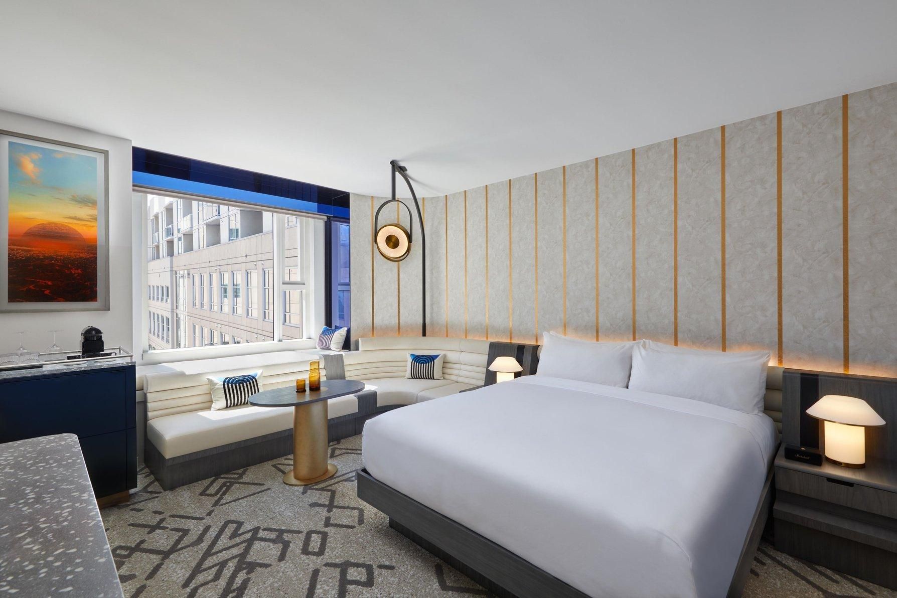 W Hollywood Premier, Guest room, 1 King, Partial view