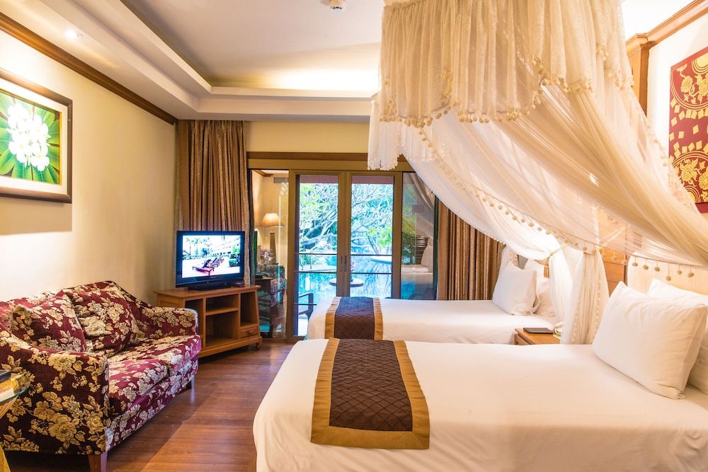 Deluxe Room, 2 Twin Beds, Pool Access (Lanna)