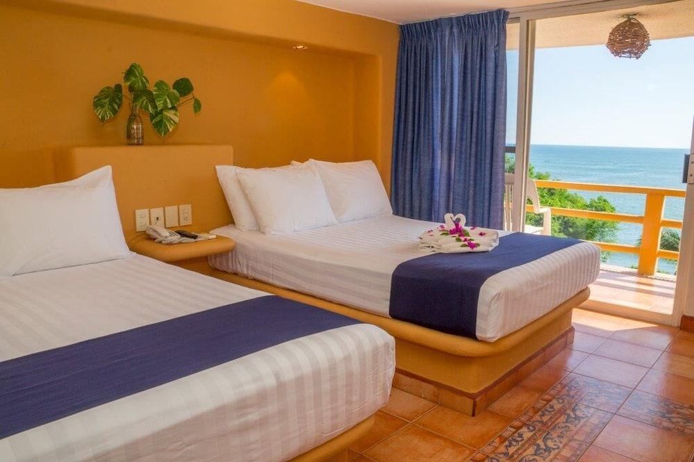 Hotel Irma Standard Room, 2 Double Beds, Ocean View 4