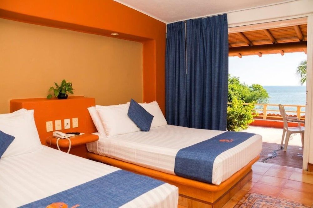 Hotel Irma Standard Room, 2 Double Beds, Ocean View 3