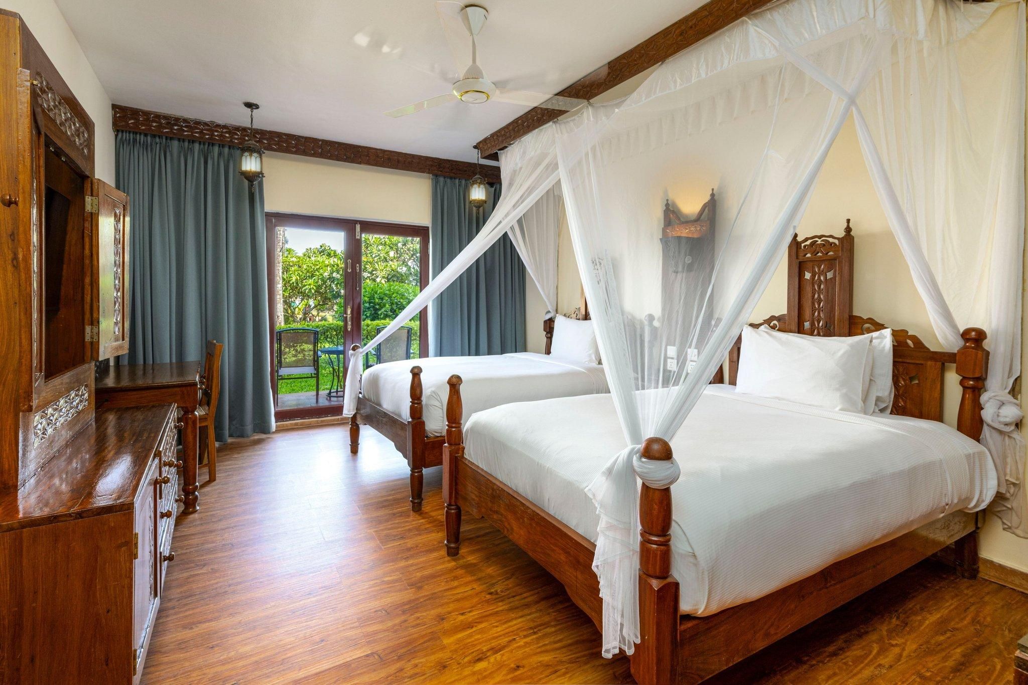 Guest room, 2 Twin, Garden view, Balcony