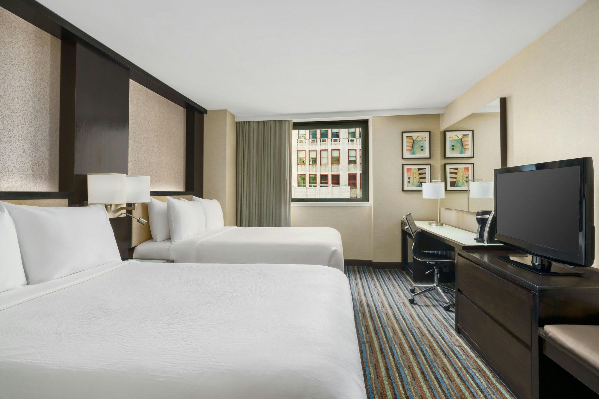 EXECUTIVE DOUBLE ROOM, GUEST ROOM, 2 DOUBLE, HIGH FLOOR