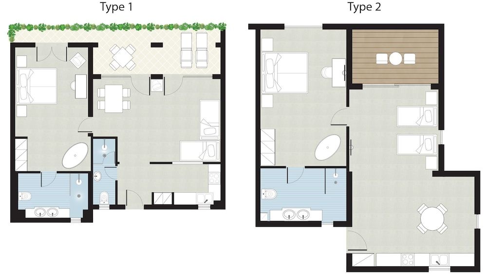Casa Marina Grand Family Suite Side Sea View/Pool View