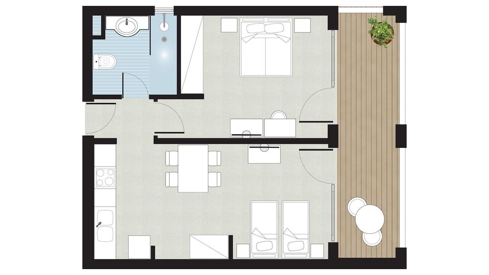Casa Marina Family Suite, Pool \ Garden View