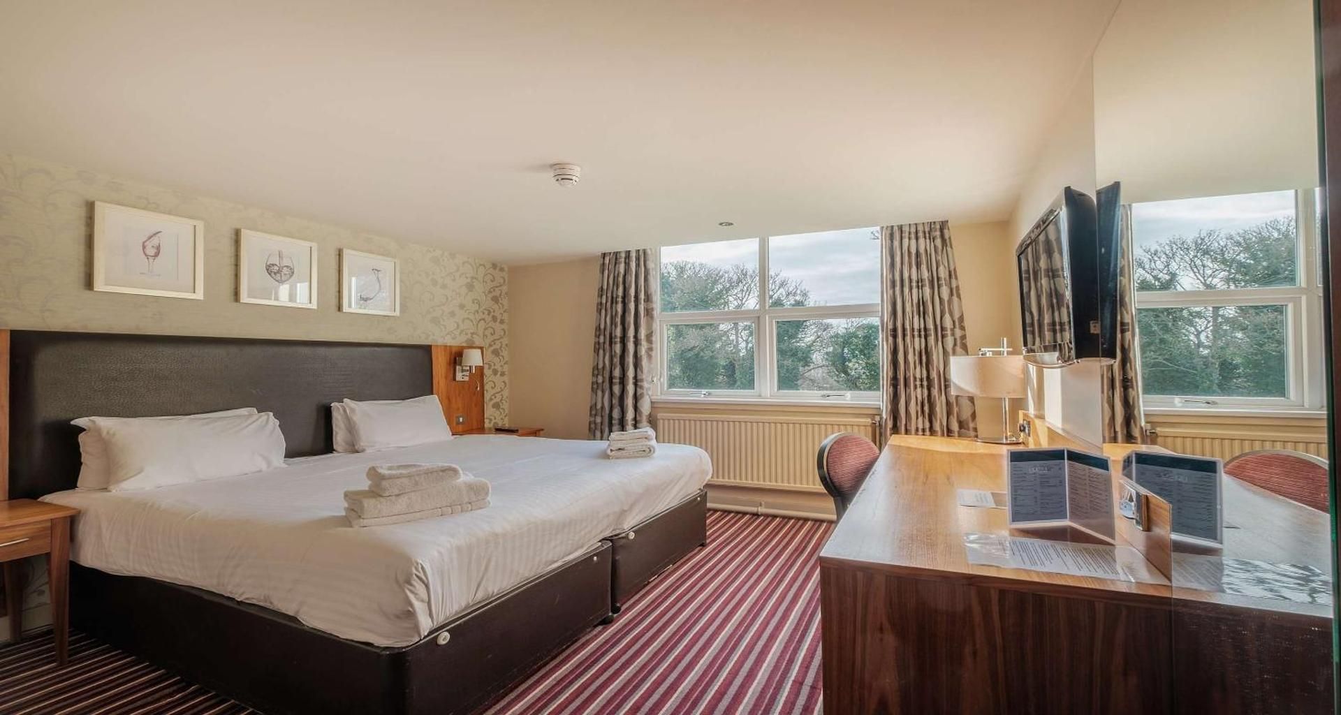 Family Room with Double and Single Beds