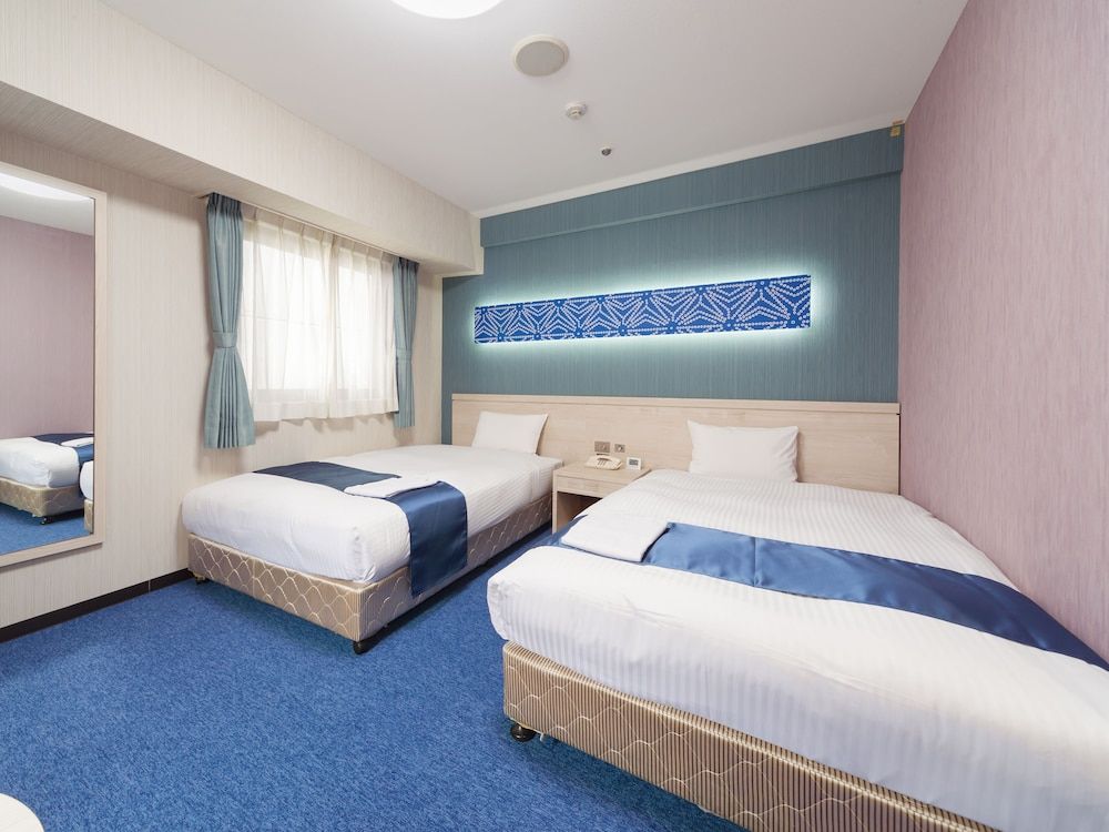 Twin Room, Smoking (120cm Beds x 2, up to 2 People, 18.3sqm)