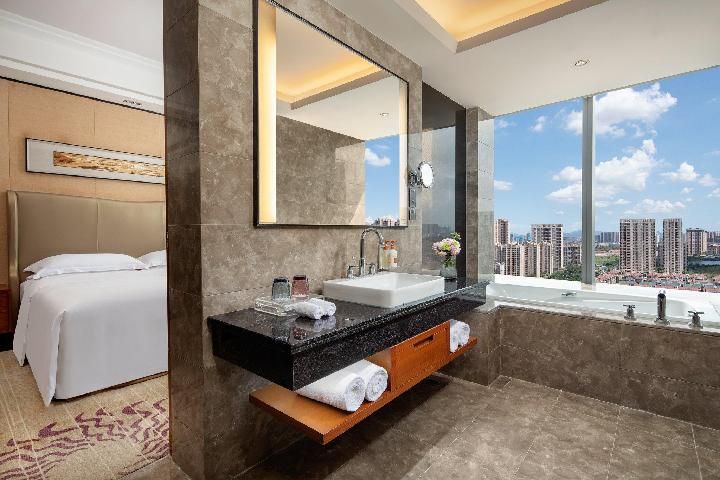 2 Double Beds Standard Lounge Access