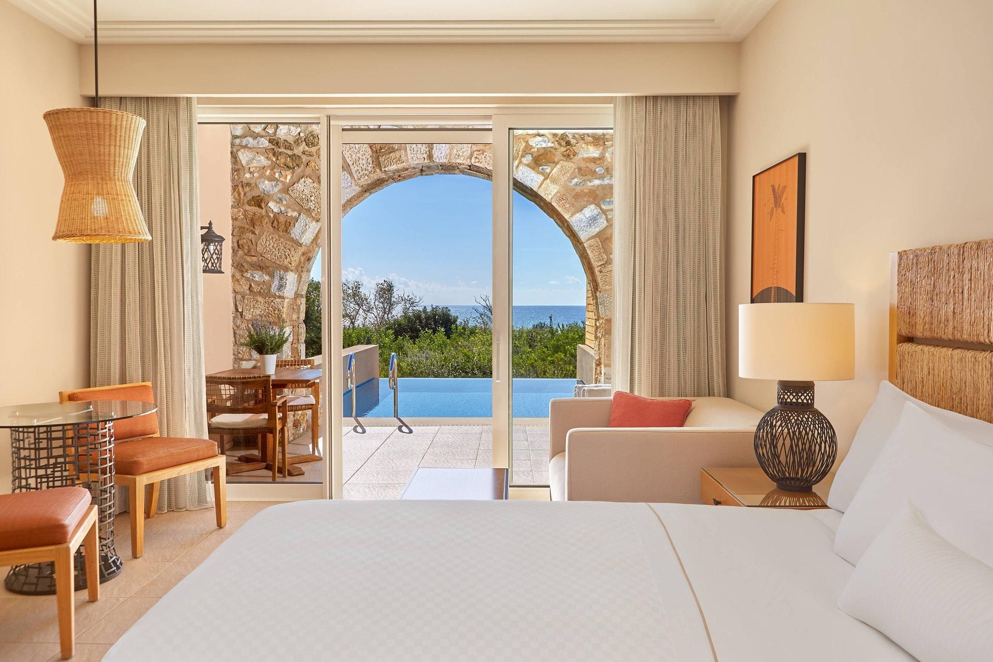 Premium Infinity, Guest room, 1 King, Sea view, Private pool